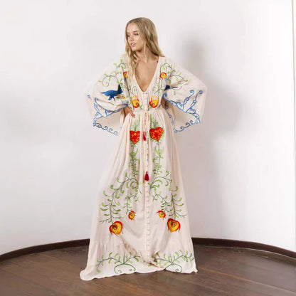 Sacred Garden Embroidered Dress