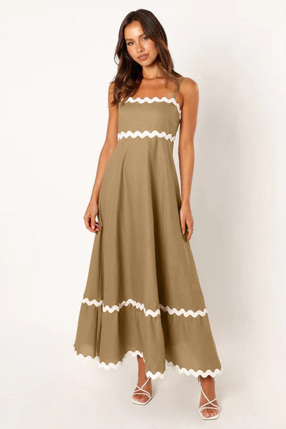 Sunset Wave Maxi Dress