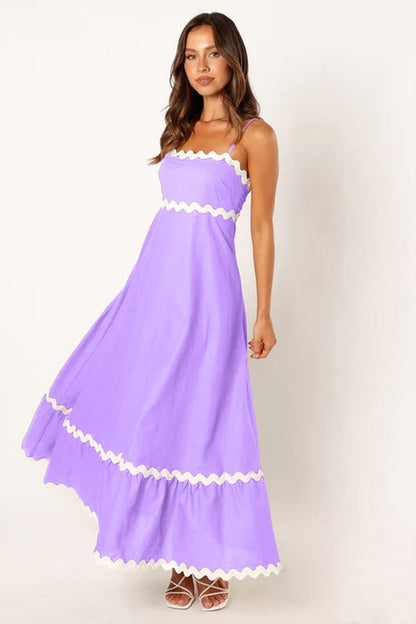 Sunset Wave Maxi Dress