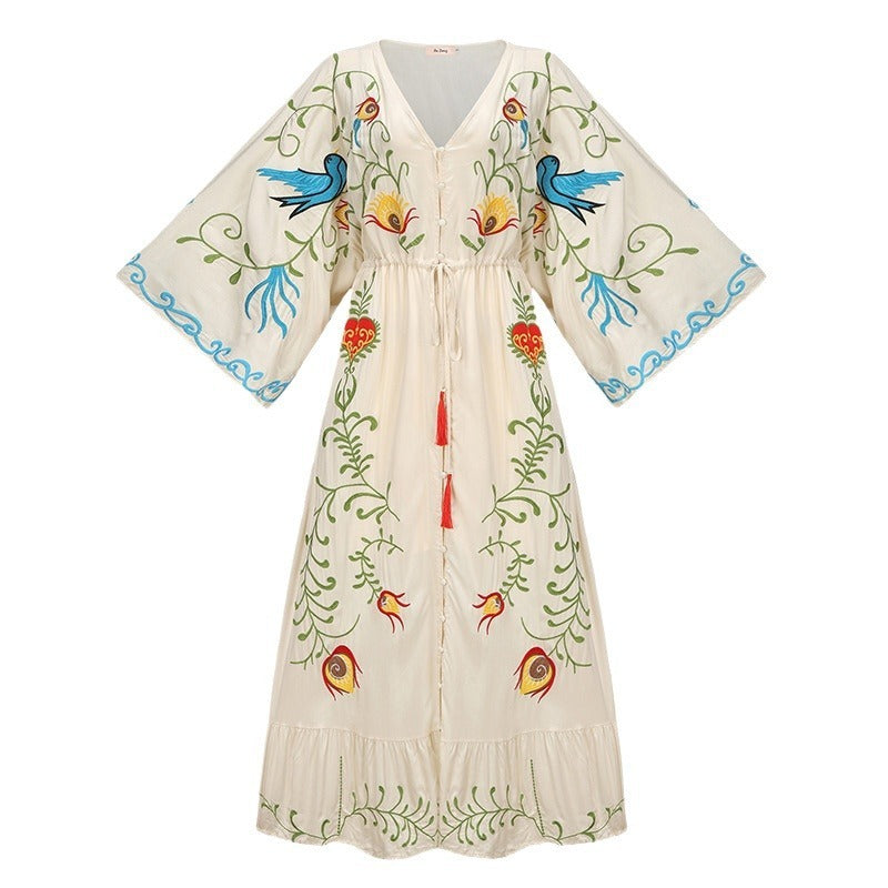 Sacred Garden Embroidered Dress