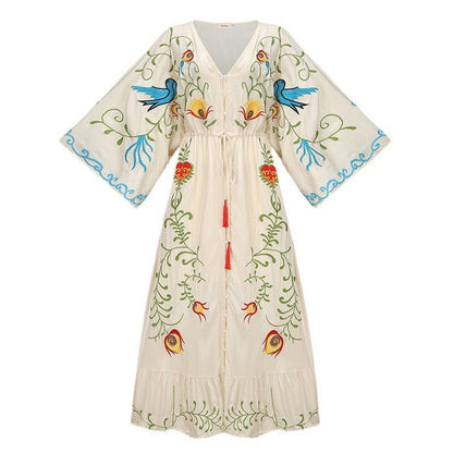 Sacred Garden Embroidered Dress