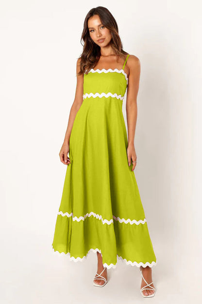 Sunset Wave Maxi Dress